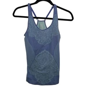 Climawear Seamless Racerback Tank Top Womens SZ Small Light Purple‎ Activewear